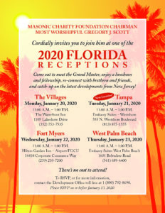 Masonic Charity Foundation Florida trip